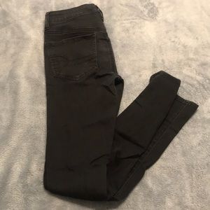 Black American Eagle jeans